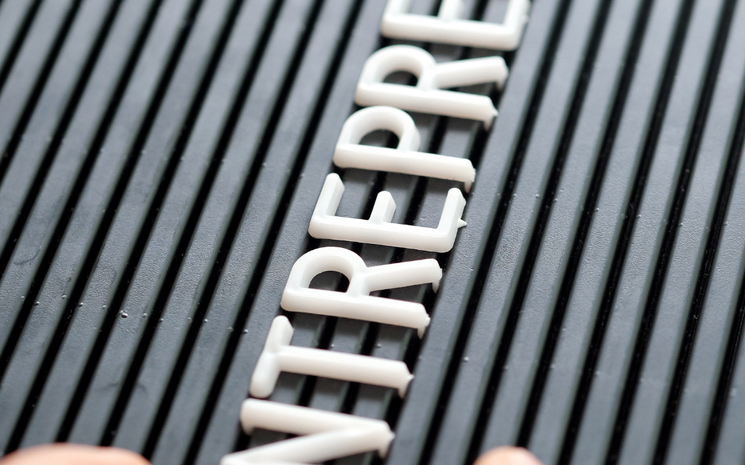 What must an entrepreneur do after creating a business plan?