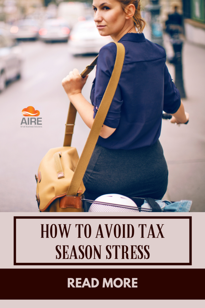 How to avoid tax season stress