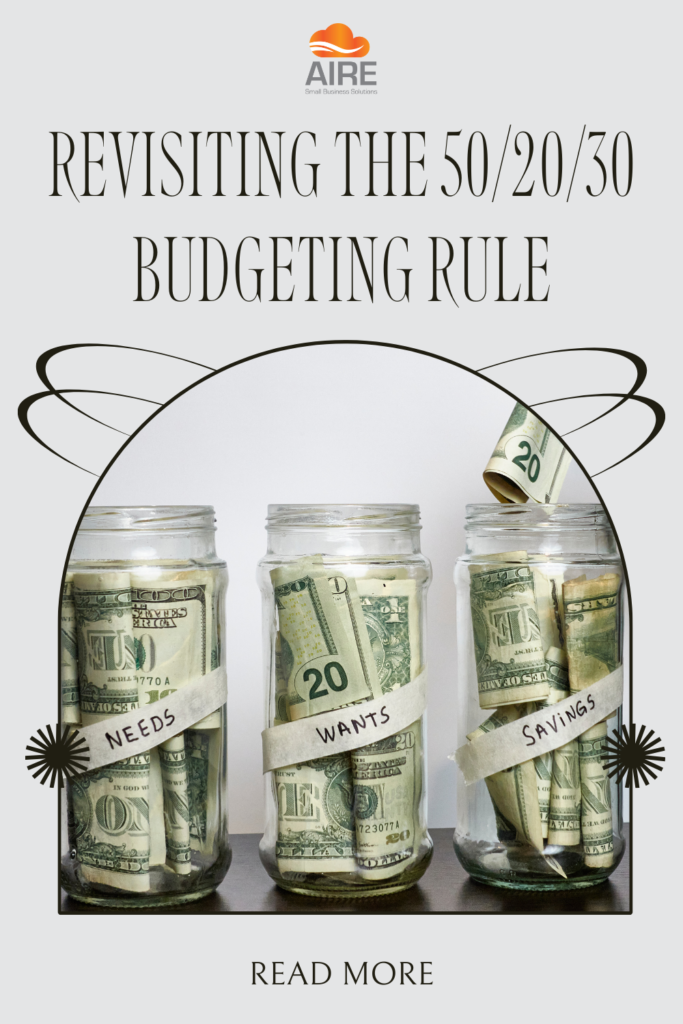 Revisiting the 50/20/30 Budgeting Rule