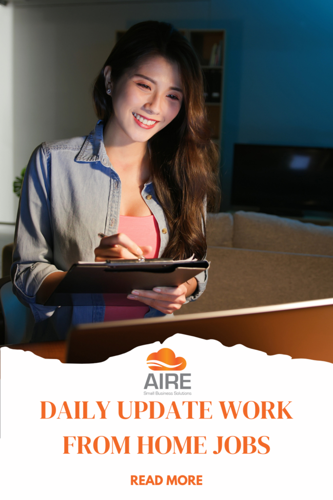 Daily update work from home jobs 