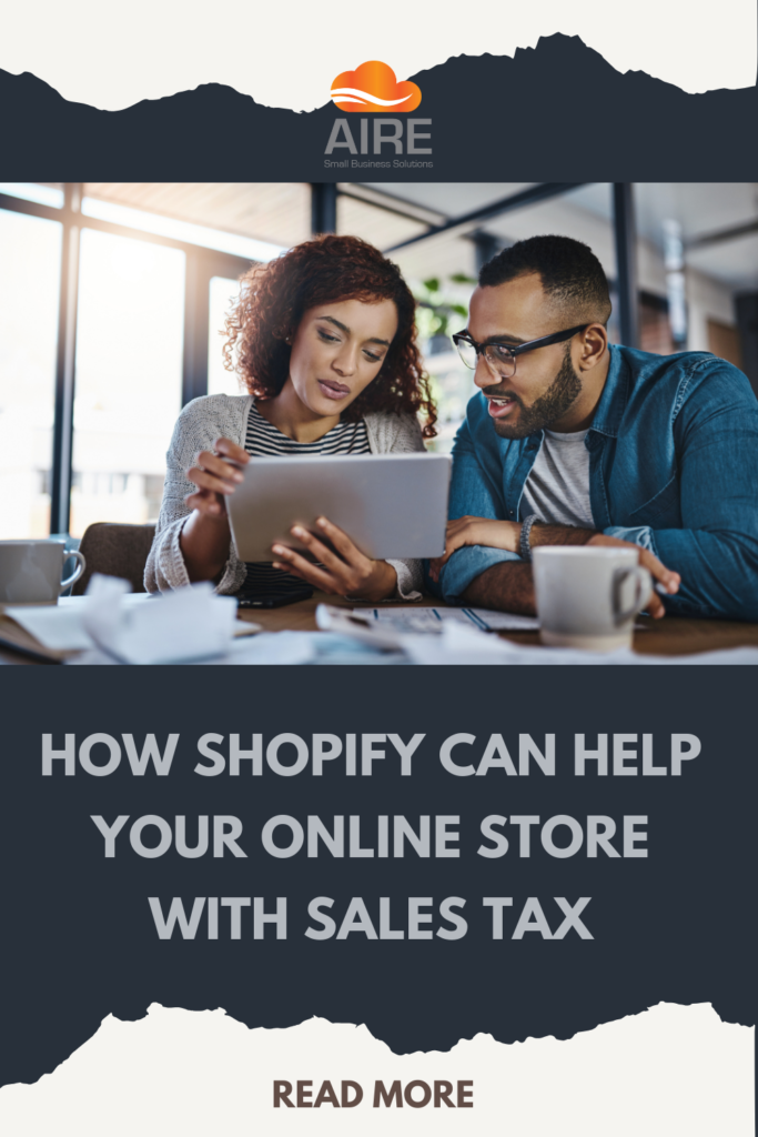 How shopify can help your online store with sales tax