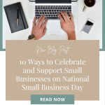 National Small Business Day is a wonderful opportunity to show your support for local entrepreneurs and businesses. Here are 10 ways you can celebrate and support small businesses this month: Shop Local: Make a conscious effort to patronize small businesses in your community. Whether it's buying groceries from a local market, getting coffee from a neighborhood café, or shopping at a boutique, your purchases directly contribute to the success of these businesses. Spread the Word: Use your social media platforms to highlight your favorite small businesses. Share photos of your purchases, leave positive reviews on review sites, and encourage your friends and followers to support these establishments as well. Attend Local Events: Many communities organize events or markets to celebrate National Small Business Day. Attend these events to discover new businesses, meet local entrepreneurs, and show your support for the small business community. Gift Certificates: Purchase gift certificates from small businesses to use later or give as gifts to friends and family. Collaborate with Small Businesses: If you're a blogger, influencer, or content creator, consider collaborating with small businesses for sponsored posts, reviews, or giveaways. Offer Your Skills: If you have professional skills such as graphic design, marketing, or accounting, consider offering your services pro bono or at a discounted rate to small businesses in need. Attend Workshops or Classes: Many small businesses offer workshops or classes on various topics such as cooking, crafting, or fitness. Attend these sessions to learn something new while supporting local entrepreneurs. Join a Loyalty Program: Join these programs to enjoy discounts, special offers, and exclusive perks while supporting your favorite local establishments. Write Thank You Notes: Take the time to write personalized thank you notes to small business owners and employees expressing your appreciation for their hard work and dedication. Volunteer or Donate: Offer your time or resources to support small business organizations or initiatives in your community. By implementing these ideas, you can celebrate National Small Business Day in a meaningful way and contribute to the success and sustainability of small businesses in your community.