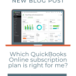 which quickbooks plan should I have. Quickbooks subscription