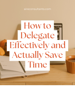 As business owners, we’ve all said it... “It’s just easier if I do it myself.” But the truth is, learning how to delegate effectively isn’t about giving up control. Read our latest blog post: 'How to Delegate Effectively and Actually Save Time' and know how freeing up time can help focus on what truly grows your business.